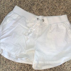 White shorts